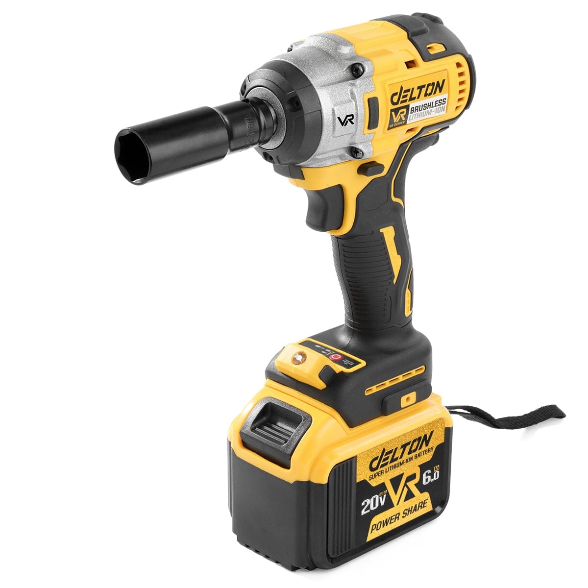 บล็อกกระแทกไร้สาย (เฉพาะเครื่องเปล่า) DELTON รุ่น CWT-991 VR-SERIES 20V